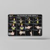 telehandler forklift hand signal cards